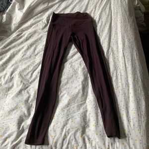 Lululemon Size 6 Purple Align Leggings
